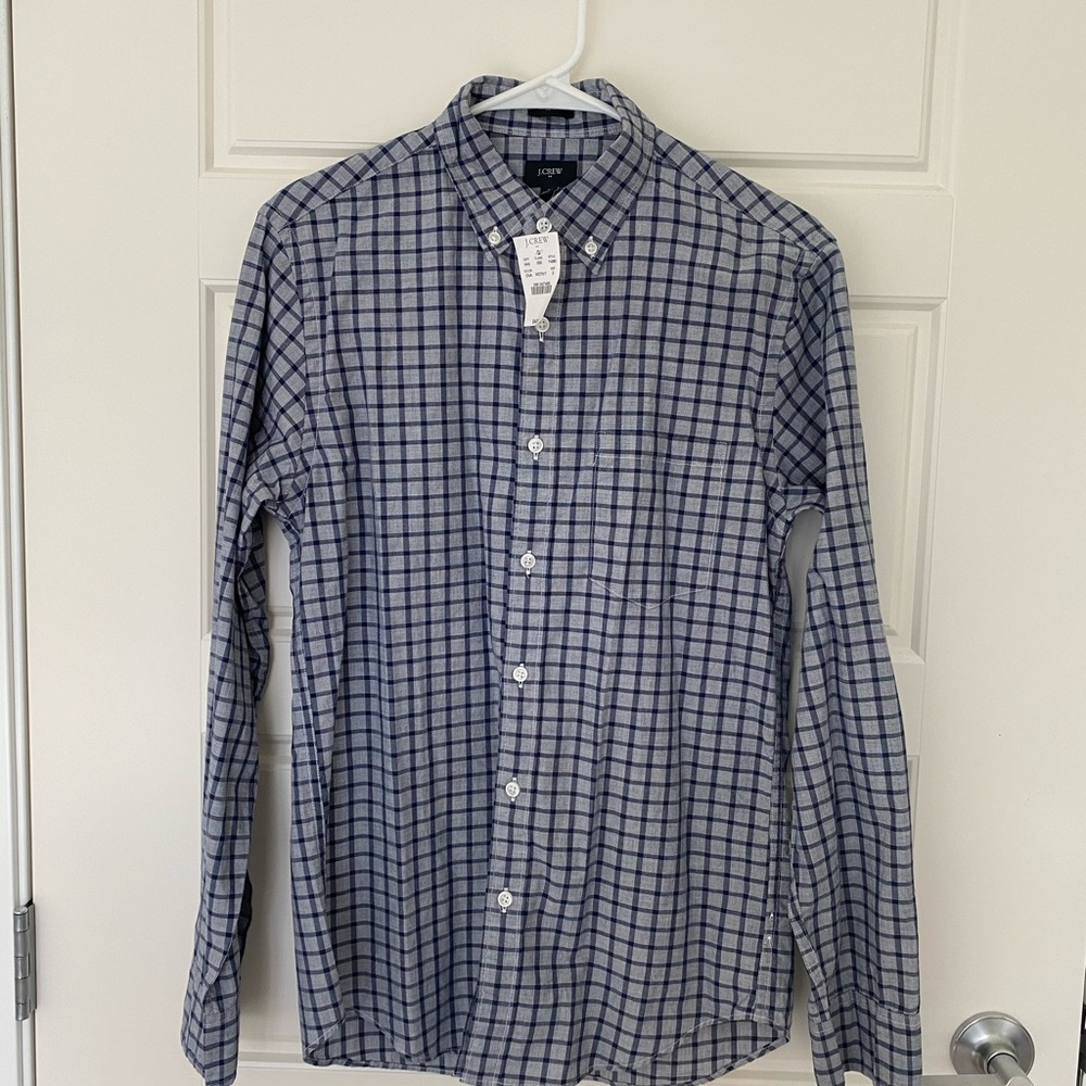 J Crew Slim Fit Casual Button Down Shirt